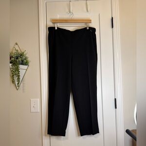 Anne Klein Black Pull On pants